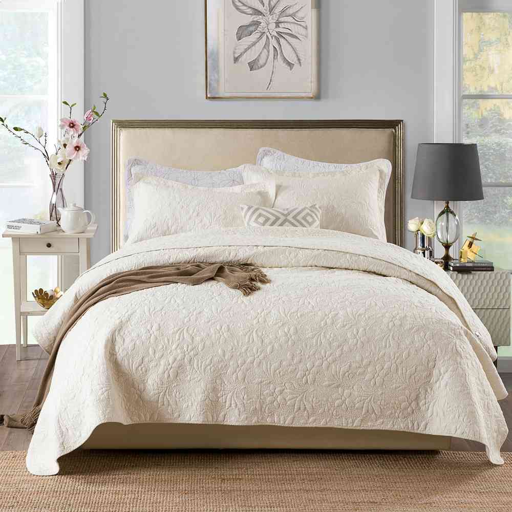 Encrypted Quilting Quilt Set Orchid Embroidery