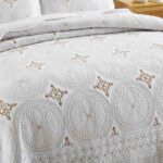 3-Piece Sets Encrypted Quilting Quilt Set Classic