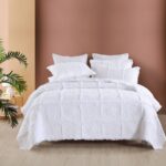3-Piece Sets Encrypted Quilting Quilt Set Rose