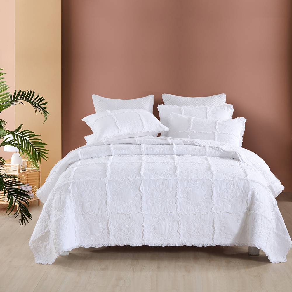 3-Piece Sets Encrypted Quilting Quilt Set Rose