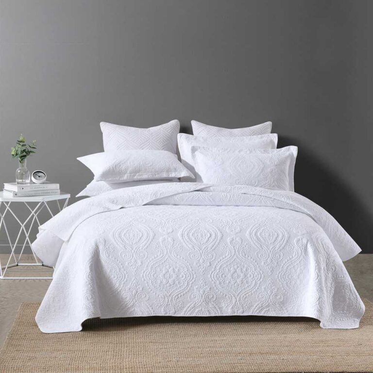 3-Piece Sets Encrypted Quilting Quilt Set Damascus