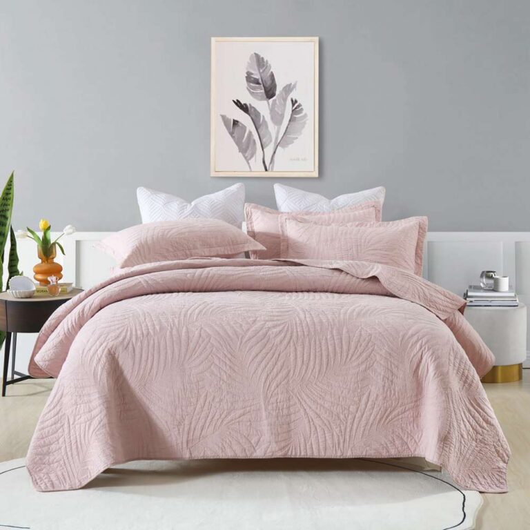 3-Piece Sets Encrypted Quilting Quilt Set Paris Holiday Theme