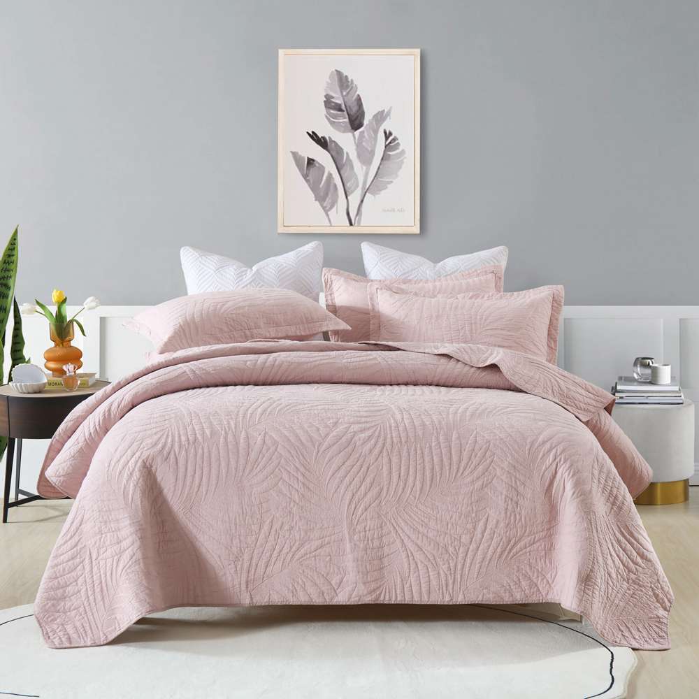 3-Piece Sets Encrypted Quilting Quilt Set Paris Holiday Theme