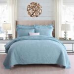 3-Piece Sets Encrypted Quilting Quilt Set Paris Holiday Theme