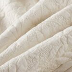 3-Piece Sets Encrypted Quilting Quilt Set Orchid Embroidery