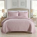 3-Piece Sets Encrypted Quilting Quilt Set Flower World
