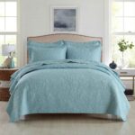 3-Piece Sets Encrypted Quilting Quilt Set Flower World