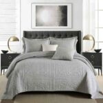 3-Piece Sets Encrypted Quilting Quilt Set Square Flower